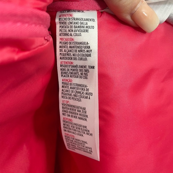 Disney The Aristocats Marie Backpack Purse Genuine Disney Kitty Cat Pink White - Picture 8 of 10